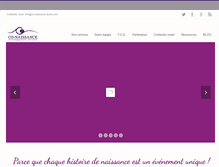 Tablet Screenshot of co-naissance-doula.com